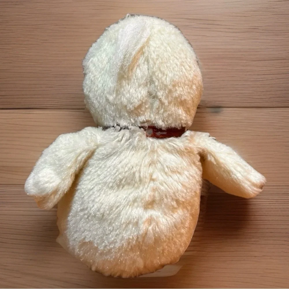 EASTER DUCK 5” YELLOW CHICK Plush Stuffed Soft Toy brown Bow